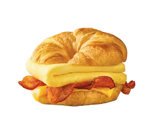 Sonic Menu Prices, Calories & Updated Deals 2026 46 Flaky CroisSONIC sandwich filled with crispy bacon, fluffy scrambled eggs, and melted cheese.