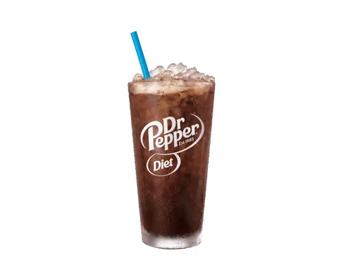 Sonic Menu Prices, Calories & Updated Deals 2026 201 Light and refreshing Diet Dr Pepper with signature cherry and spice flavors, served chilled.