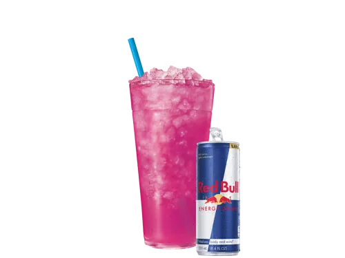 Sonic Menu Prices, Calories & Updated Deals 2026 170 Tropical Dragon Fruit Recharger with Red Bull®, fruity and energizing for a refreshing boost.
