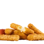 Sonic Mozzarella Sticks: Crispy, Cheesy Snack with Marinara Sauce 5 Golden fried mozzarella sticks served with zesty marinara sauce, a cheesy favorite from Sonic's USA menu