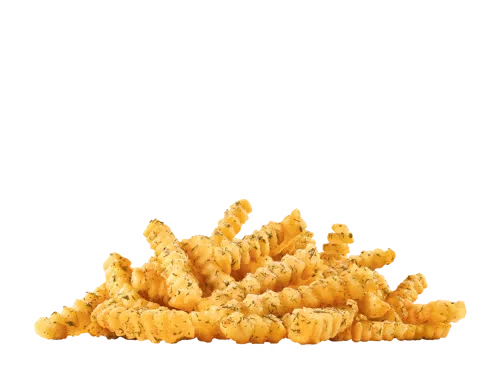 Sonic Menu Prices, Calories & Updated Deals 2026 34 Pickle Seasoned Groovy Fries featuring crinkle-cut fries tossed in tangy dill pickle seasoning, served hot and crispy.