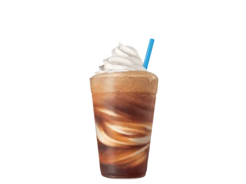 Sonic Menu Prices, Calories & Updated Deals 2026 68 Small Coca-Cola® Float featuring creamy vanilla ice cream topped with fizzy Coca-Cola® in a clear cup.