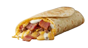 Sonic Bacon Ranch Queso Wrap – Cheesy Loaded Flavor 7 Sonic Bacon Ranch Queso Wrap filled with crispy bacon, creamy queso cheese, fresh lettuce, diced tomatoes, and ranch dressing wrapped in a soft flour tortilla