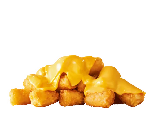 Sonic Menu Prices, Calories & Updated Deals 2026 84 "Crispy tater tots topped with melted cheddar for a warm, cheesy comfort snack.
