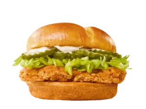 Sonic Chicken Menu – Crispy, Spicy & Grilled Favorites 11 "Crispy breaded chicken fillet in a soft bun with fresh lettuce and mayo