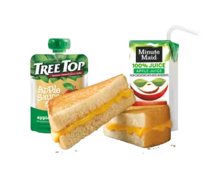 Sonic Menu Prices, Calories & Updated Deals 2026 145 "Kid’s Sonic Grilled Cheese Wacky Pack with a gooey grilled cheese, fries, and a drink.