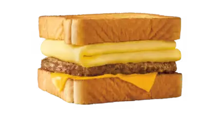 Sonic Menu Prices, Calories & Updated Deals 2026 38 A warm breakfast sandwich with savory sausage, fluffy eggs, and melted cheese layered between thick slices of golden Texas toast.