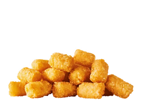 Sonic Menu Prices, Calories & Updated Deals 2026 79 "Hot, crispy tater tots with a golden crunch outside and fluffy potato inside, perfect for snacking.