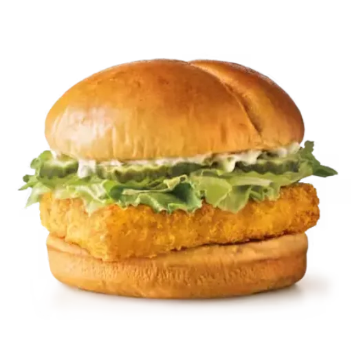 Sonic Menu Prices, Calories & Updated Deals 2026 135 A crispy, golden-fried fish fillet topped with fresh lettuce and tangy tartar sauce, served on a soft, toasted bun.