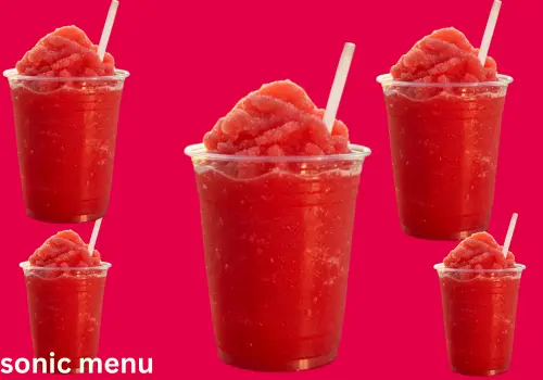 Sonic Slush Menu: Complete Guide to Flavors And Prices 2026 19 Sonic Red Bull slushes menu featuring Red Bull slush flavors like cherry, blue raspberry, tropical, and watermelon for an energizing icy drink.