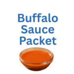 Plain SONIC® Cheeseburger Combo | Fresh Beef & Cheese 13 Buffalo Sauce Packet