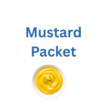Plain SONIC® Cheeseburger Combo | Fresh Beef & Cheese 9 Mustard Packet