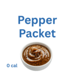 Plain SONIC® Cheeseburger Combo | Fresh Beef & Cheese 11 Pepper Packet