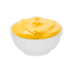 The Sonic SuperSONIC Breakfast Burrito: A Complete Overview 5 Creamy, golden cheese sauce in a small container, perfect for dipping or drizzling over dishes