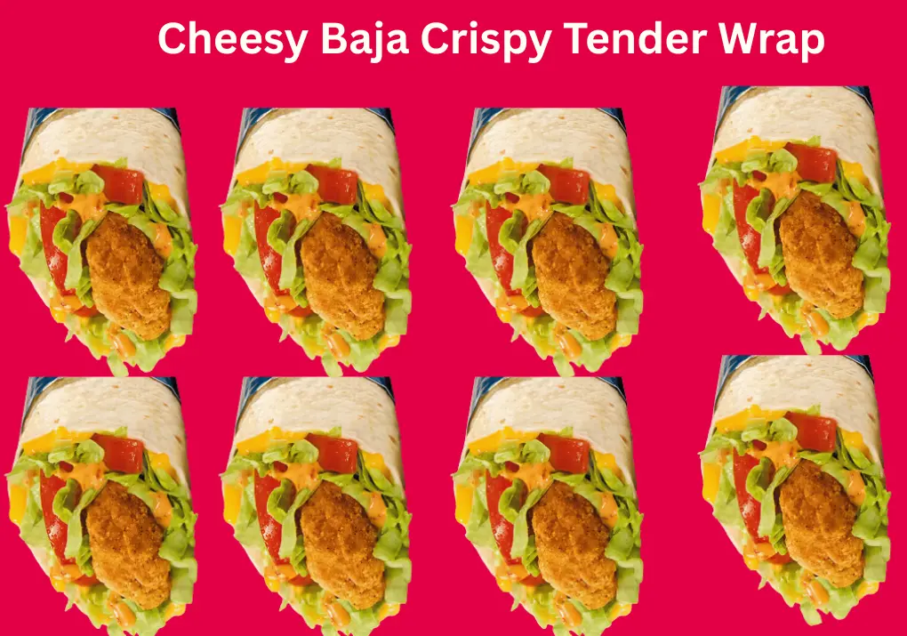 Cheesy Baja Crispy Tender Wrap Near Sonic Menu Just $1.99 1 Cheesy Baja Crispy Tender Wrap