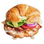 Bacon, Egg and Cheese CroisSONIC: Perfect for Breakfast 2026 2 Buttery, flaky croissant on a white plate